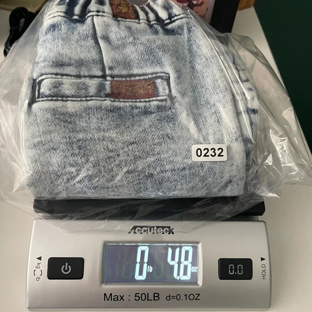 7‎ For All Mankind Baby Boys Denim Shorts Blue Acid Wash Elastic Waist 18M
